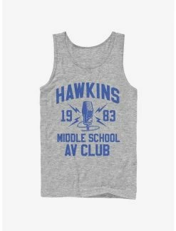 Buy 🔔 Stranger Things Hawkins A.V. Club Tank ⭐