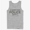 Discount 🌟 Stranger Things Hawkins Police Department Tank 🔔