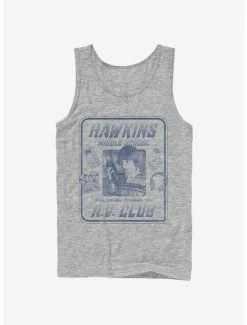 Discount ❤️ Stranger Things Mike Hawkins A.V. President Tank 😉