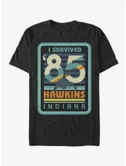 Flash Sale 🧨 Stranger Things I Survived Hawkins T-Shirt 👏