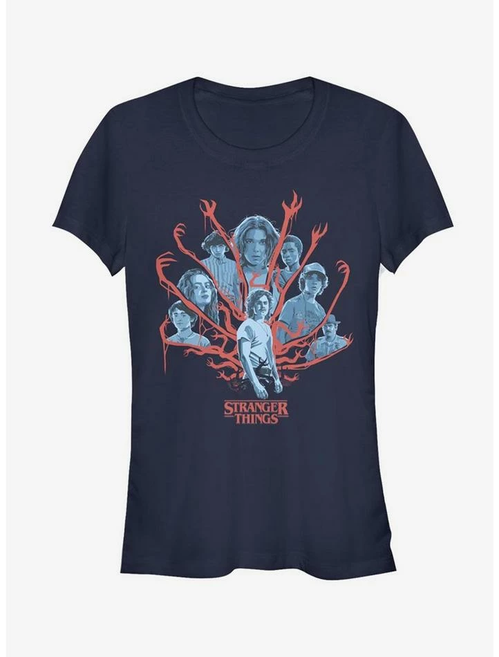 Promo π Stranger Things Tonal Gorgon Group Shot π§ Girls T-Shirt π 1 Promo π Stranger Things Tonal Gorgon Group Shot π§ Girls T-Shirt π
