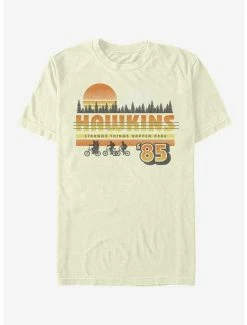Best reviews of ๐ Stranger Things Hawkins Vintage Sunsnet T-Shirt ๐