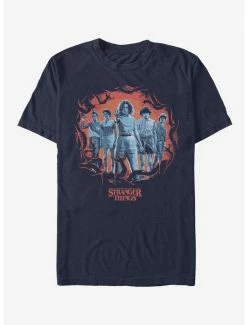 Hot Sale 💯 Stranger Things Tonal Eleven Group Pose T-Shirt ⌛