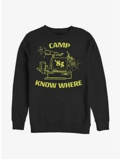 Outlet 🔔 Stranger Things Camp Know Where Sweatshirt ⭐