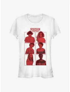 Brand new 🎁 Stranger Things Character Boxup 👧 Girls T-Shirt 😍