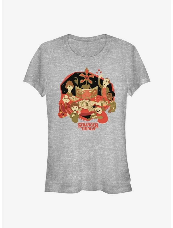 Cheapest 👏 Stranger Things DND Group 👧 Girls T-Shirt 🎁 1 Cheapest 👏 Stranger Things DND Group 👧 Girls T-Shirt 🎁
