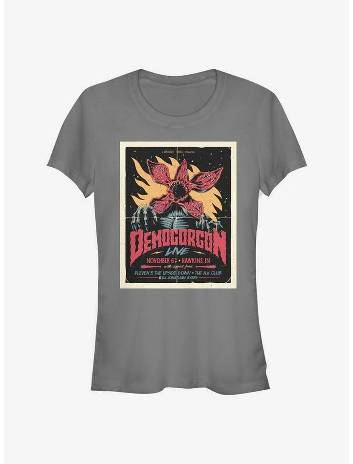 Top 10 π Stranger Things Music Band Poster π§ Girls T-Shirt π 1 Top 10 π Stranger Things Music Band Poster π§ Girls T-Shirt π
