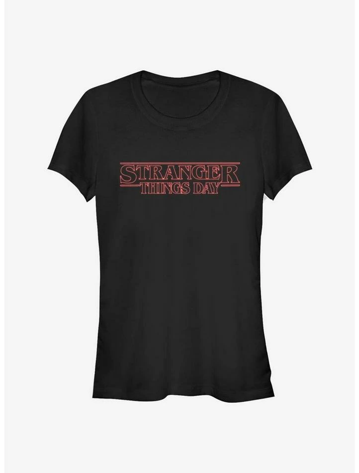 Promo 𧨠Stranger Things Stranger Things Day π§ Girls T-Shirt β 1 Promo 𧨠Stranger Things Stranger Things Day π§ Girls T-Shirt β