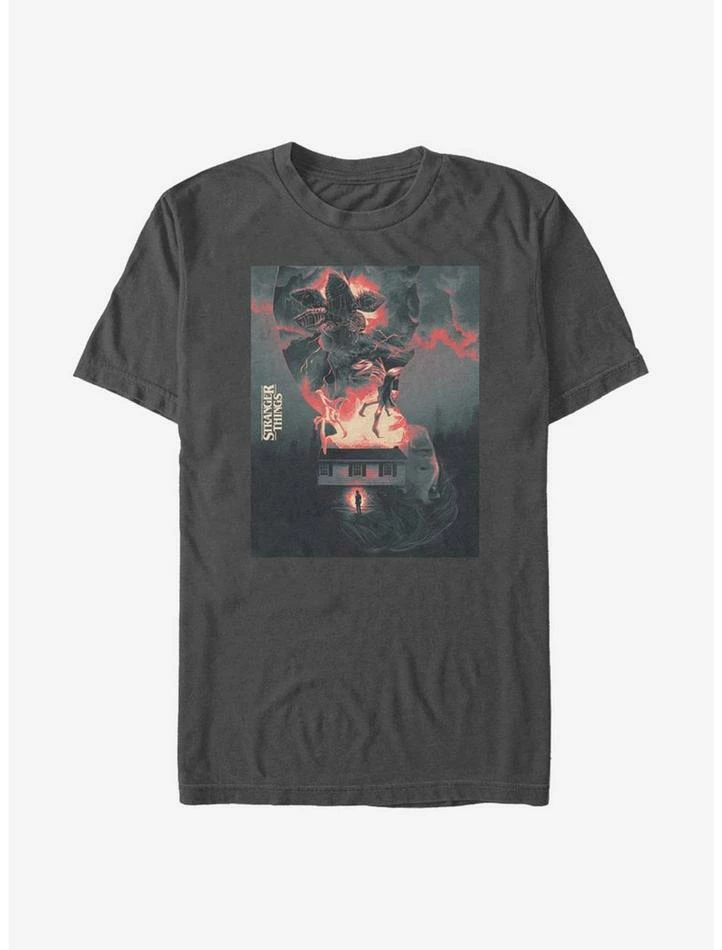 Cheap ๐ Stranger Things Demogorgon Poster T-Shirt ๐ 1 Cheap ๐ Stranger Things Demogorgon Poster T-Shirt ๐
