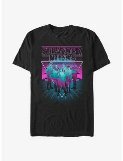 Coupon 🧨 Stranger Things Neon Group T-Shirt ✨