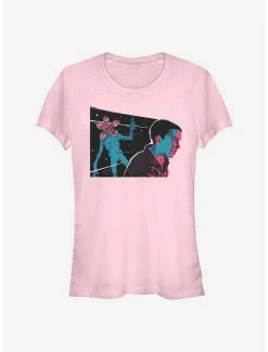Cheap 🎉 Stranger Things Neon Eleven 👧 Girls T-Shirt 🛒