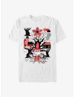 Flash Sale ✨ Stranger Things Cartoon Art T-Shirt 💯