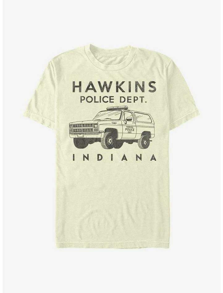 Brand new โ๏ธ Stranger Things Hawkins Police Dept. T-Shirt ๐ฏ 1 Brand new โ๏ธ Stranger Things Hawkins Police Dept. T-Shirt ๐ฏ