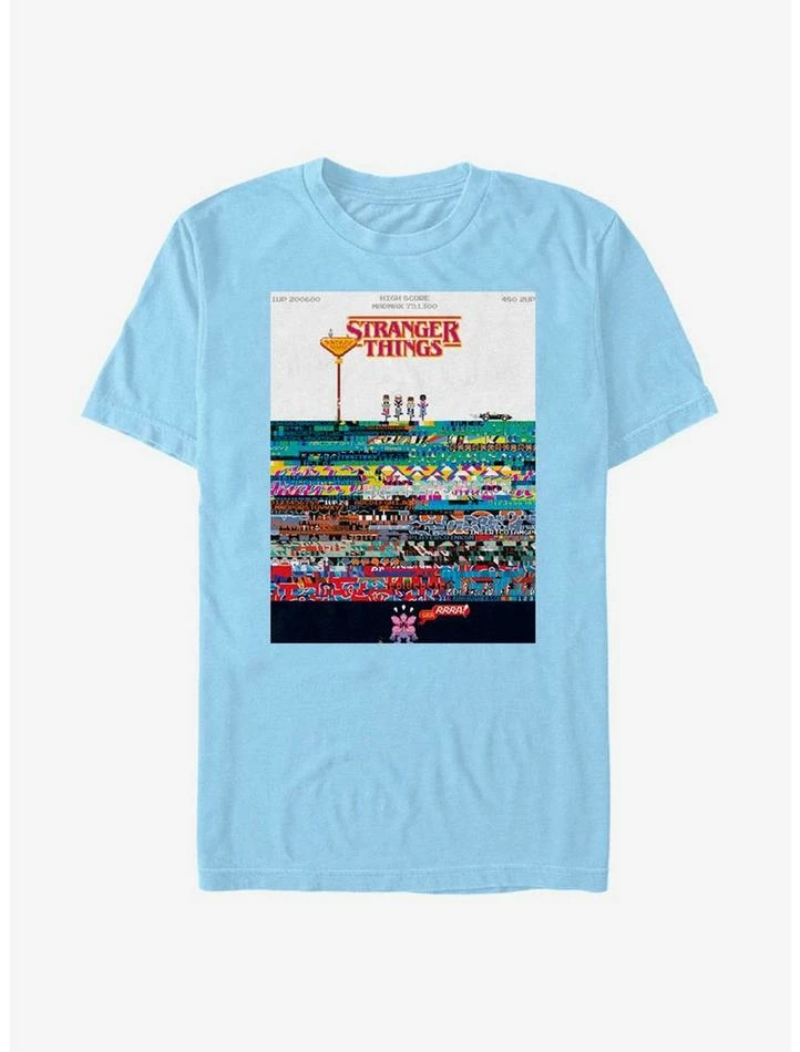 Budget ๐งจ Stranger Things Pixel Things T-Shirt ๐ 1 Budget ๐งจ Stranger Things Pixel Things T-Shirt ๐