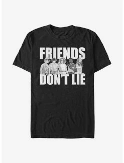 Best Pirce 😉 Extra Soft Stranger Things Cast Friends Don't Lie T-Shirt 🌟