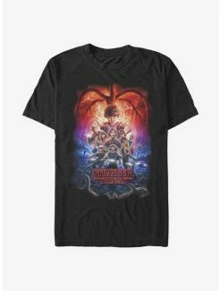 Top 10 🔔 Extra Soft Stranger Things Group Pumpkins Poster T-Shirt 🧨