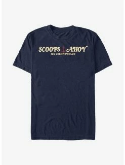 Best Sale 🔔 Extra Soft Stranger Things Scoops Ahoy T-Shirt 😉