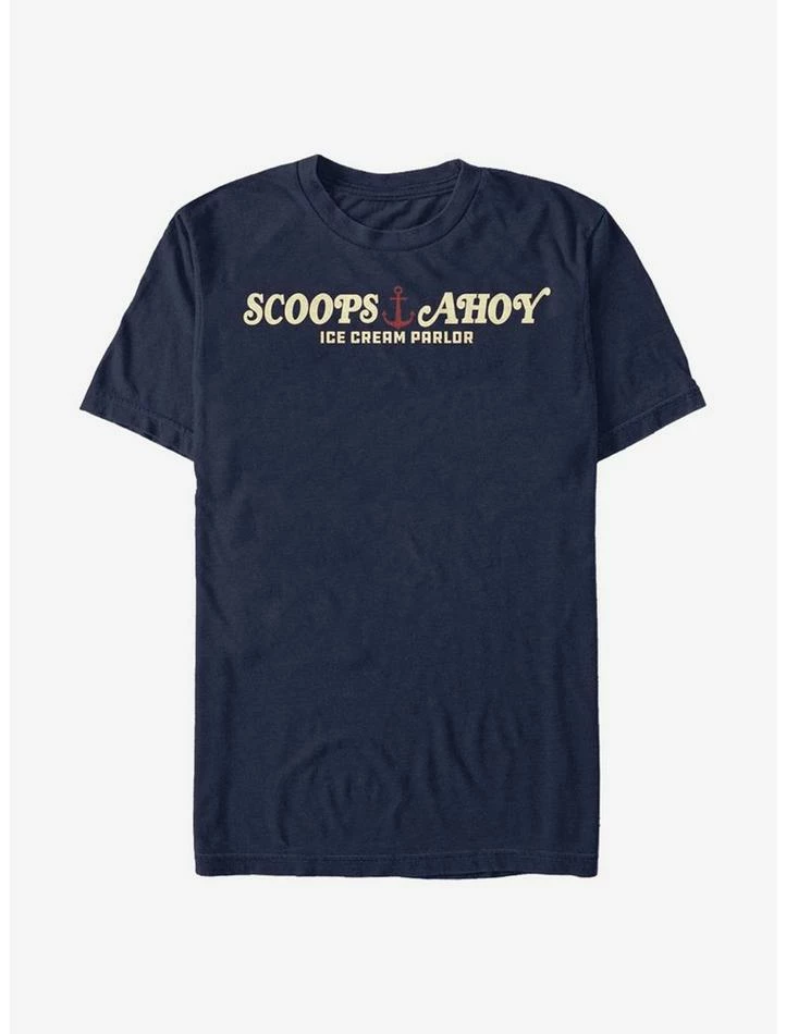 Best Sale 🔔 Extra Soft Stranger Things Scoops Ahoy T-Shirt 😉 1 Best Sale 🔔 Extra Soft Stranger Things Scoops Ahoy T-Shirt 😉