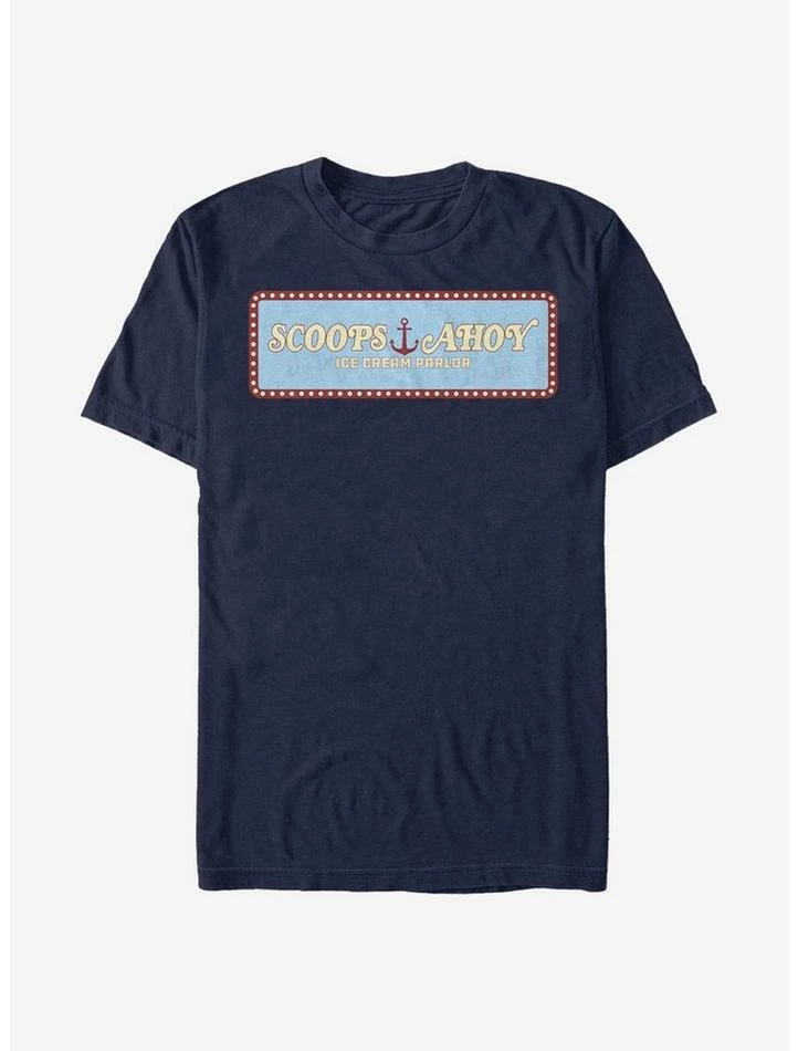 Cheap ๐ฅฐ Extra Soft Stranger Things Scoops Ahoy Panel T-Shirt ๐งจ 1 Cheap ๐ฅฐ Extra Soft Stranger Things Scoops Ahoy Panel T-Shirt ๐งจ
