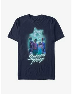 Wholesale 🧨 Extra Soft Stranger Things Scoops Troop The Crew T-Shirt 🎁