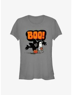 Budget ⌛ Stranger Things Demogorgon Boo Scare 👧 Girls T-Shirt 🔥