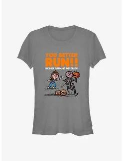 Brand new 💯 Stranger Things She's Crazy! 👧 Girls T-Shirt 🎁