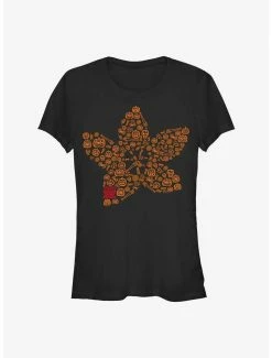 Deals 🛒 Stranger Things Run Demogorgon Spooky Fill 👧 Girls T-Shirt ✨