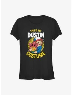 Flash Sale 🔔 Stranger Things This Is My Dustin Costume 👧 Girls T-Shirt ❤️