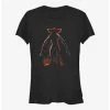 Wholesale 😀 Stranger Things Demogorgon Silhouette 👧 Girls T-Shirt 🎉