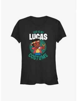 Budget ✔️ Stranger Things This Is My Lucas Costume 👧 Girls T-Shirt 😉