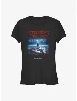 Cheapest 🧨 Stranger Things Pumpkin Patch 👧 Girls T-Shirt 🤩