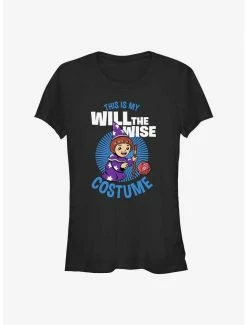 Coupon ✨ Stranger Things This Is My Will The Wise Costume 👧 Girls T-Shirt 🤩
