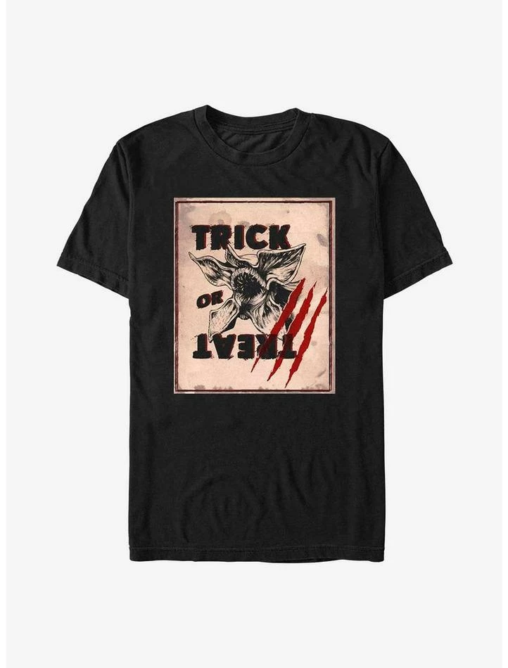 New โ๏ธ Stranger Things Demogorgon Trick Or Treat T-Shirt ๐ 1 New โ๏ธ Stranger Things Demogorgon Trick Or Treat T-Shirt ๐