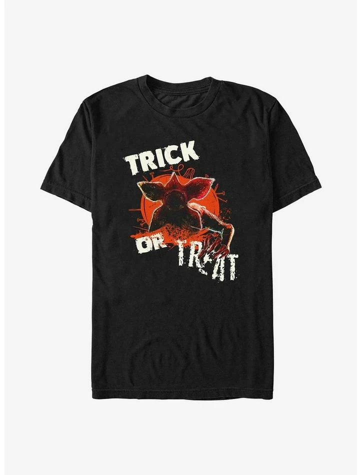 Buy ⌛ Stranger Things Demogorgon Pumpkin Trick Or Treat T-Shirt ⭐ 1 Buy ⌛ Stranger Things Demogorgon Pumpkin Trick Or Treat T-Shirt ⭐