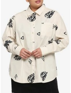 Best reviews of ❤️ Her Universe Stranger Things Robin 👧 Girls Long-Sleeve Woven Button-Up Plus Size 🤩