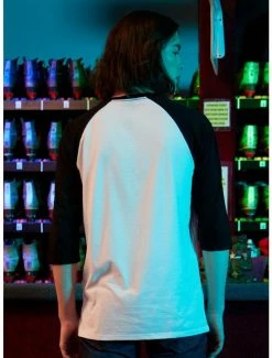 Best deal 👏 Our Universe Stranger Things Hellfire Club Raglan T-Shirt 🔥 -Stranger Things Sales Shop 17135635 av2