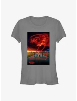 Budget ⌛ Stranger Things Season 2 Poster Girl's T-Shirt ❤️