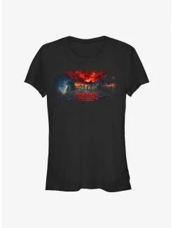 Best Pirce 🎉 Stranger Things Stranger Tryptych Girl's T-Shirt 🌟