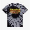 Flash Sale 👏 Stranger Things Flame Logo Tie-Dye T-Shirt ❤️