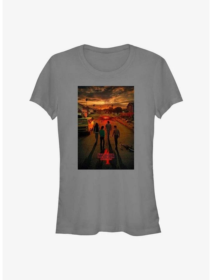 Best Sale π Stranger Things California Poster π§ Girls T-Shirt π 1 Best Sale π Stranger Things California Poster π§ Girls T-Shirt π