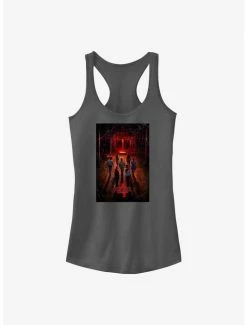New 🌟 Stranger Things Creel Poster 👧 Girls Tank Top 👏