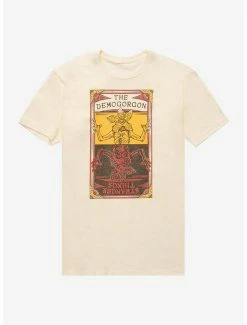 Cheap 🔔 Stranger Things Demogorgon Upside Down Boyfriend Fit 👧 Girls T-Shirt 😉