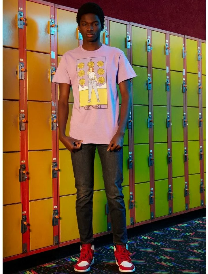 Deals π Stranger Things Eleven Mage Tarot Card Boyfriend Fit π§ Girls T-Shirt 𧨠3 Deals π Stranger Things Eleven Mage Tarot Card Boyfriend Fit π§ Girls T-Shirt 𧨠- Image 3
