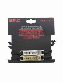 Stranger Things Sales Shop 10 Best reviews of 😀 Stranger Things Friends Don't Lie Best Friend Cord Bracelet Set 😍