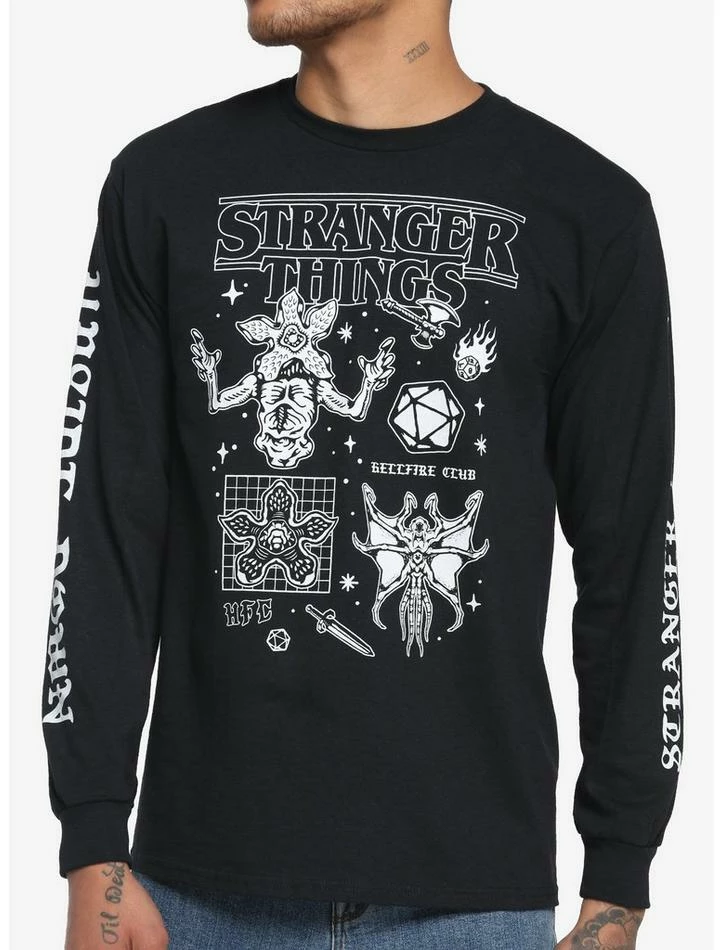 Outlet β Stranger Things Icons Long-Sleeve T-Shirt π 1 Outlet β Stranger Things Icons Long-Sleeve T-Shirt π