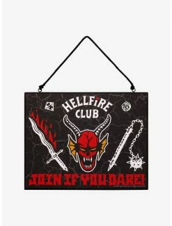 Best Pirce β Stranger Things Hellfire Club Door Sign π―