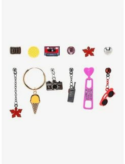 Deals 😉 Stranger Things Icons Mismatch Earring Set 😀
