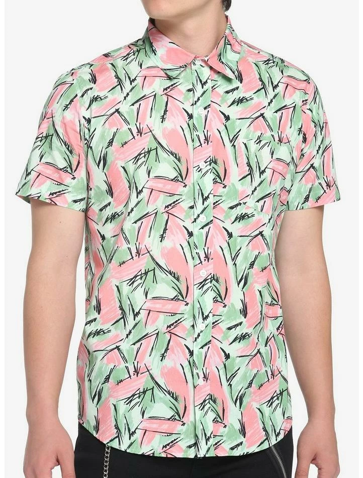 Wholesale π Stranger Things Hopper Woven Button-Up π 1 Wholesale π Stranger Things Hopper Woven Button-Up π