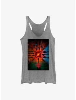 Wholesale ⭐ Stranger Things Season 4 Main Poster 👧 Girls Tank Top 💯