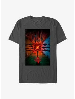 Cheapest 🎉 Stranger Things Season 4 Main Poster T-Shirt 🛒